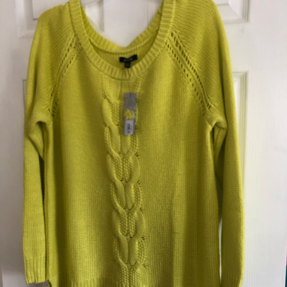 Kohl’s pullover cable sweater